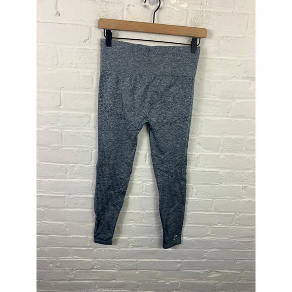 Gymshark Women's Vital Seamless Leggings Compression Fit Gray Size Small - Picture 2 of 4